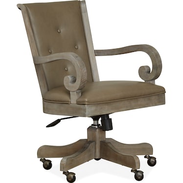 Tinley Park Fully Upholstered Swivel Chair
