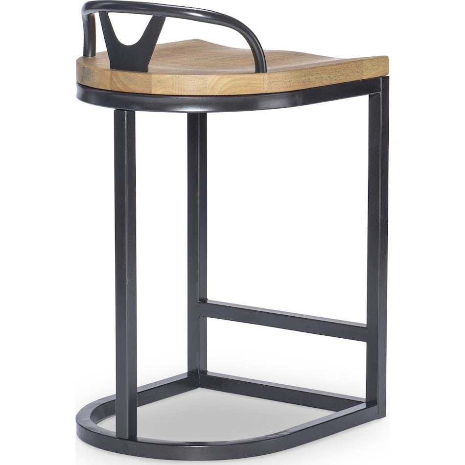 harvest oak tops natural white base aged black accents n   
