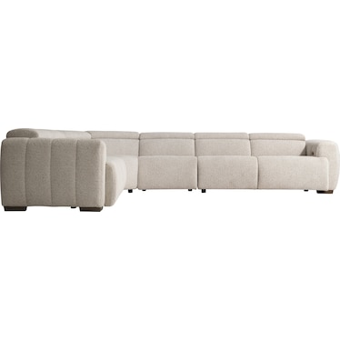 Aldo Fabric Power Motion Sectional