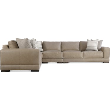 Lars Leather Sectional