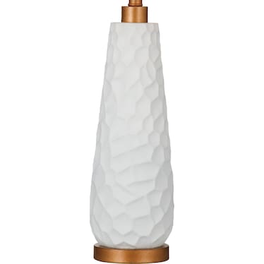 Copeland White Table Lamp