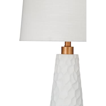 Copeland White Table Lamp