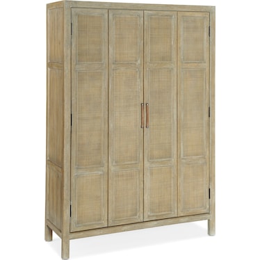 Surfrider Casual Driftwood Bar Cabinet