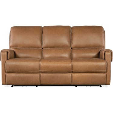 SS Leather Power Reclining Sofa