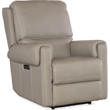 SS Leather Power Recliner