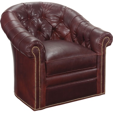 Lexington Leather Arm Swivel Chair