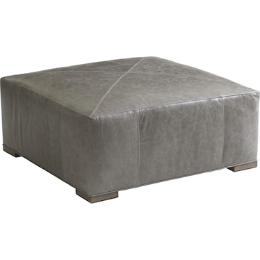 Lexington Shadow Play Leather Ottoman