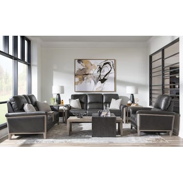 P2 High Leg Loveseat With Swivel Console
