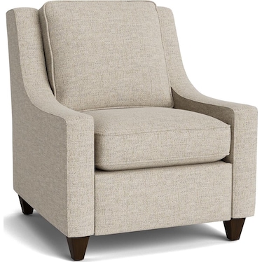 Tall Back Fabric Stationary Chair