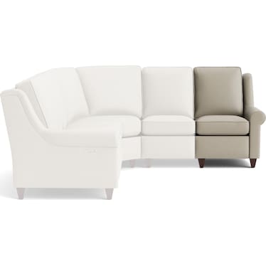Leather Right Arm Reclining Chair