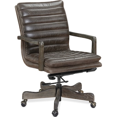 EC Leather Executive Swivel Chair