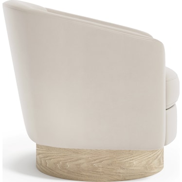 Camino Leather Swivel Chair