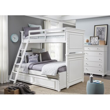 Canterbury 2.0 Complete Twin Over Full Bunk