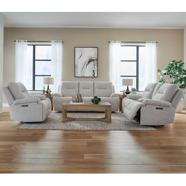 Sofa w/ Loveseat & Recliner