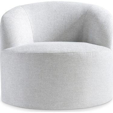 Elle Fabric Swivel Chair