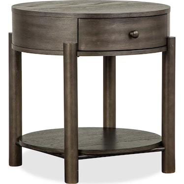 Hadleigh Black End Table
