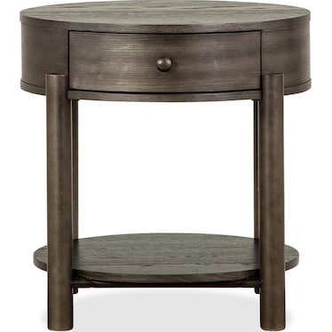 Hadleigh Black End Table