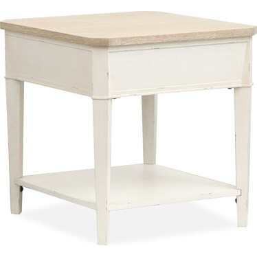 Echo Isles Salt Life Rectangular End Table