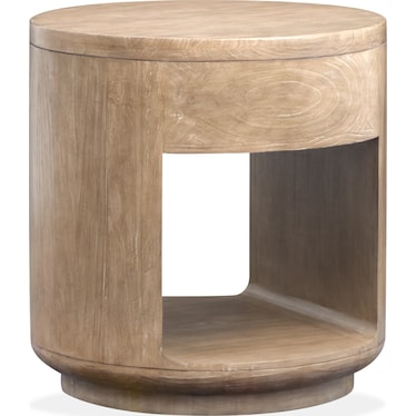 Sanford Round End Table