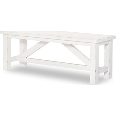 XXX's And OOO's Wooden Bed Bench