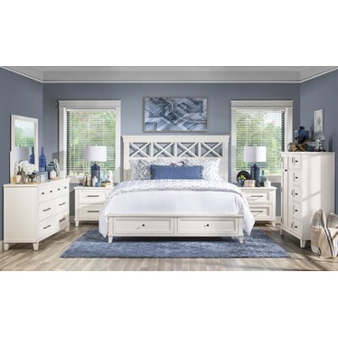 XXX's And OOO's Wooden Bed Bench