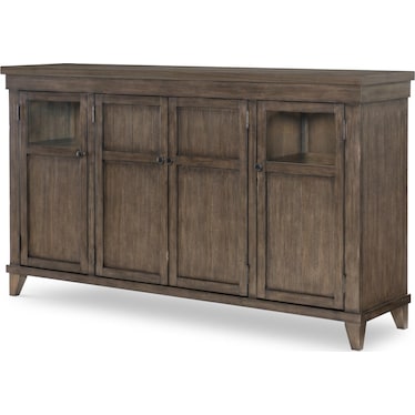 XXX's And OOO's Credenza