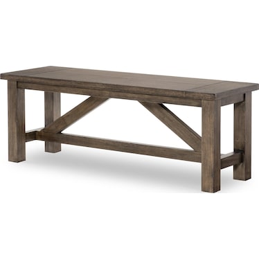 XXX's And OOO's Wooden Bed Bench