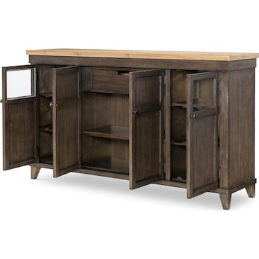 XXX's And OOO's Credenza