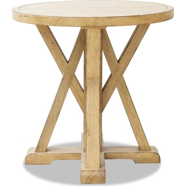 Today's Traditions Round End Table
