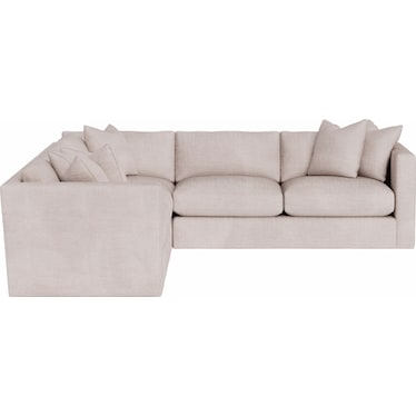 Ally Modern Tailored Fabric Sectional