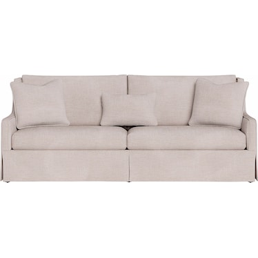 Hudson Relaxed Elegant Skirted Sofa