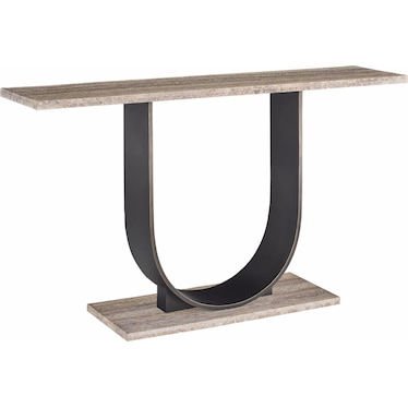 Equilibrium Bronzed Console Table
