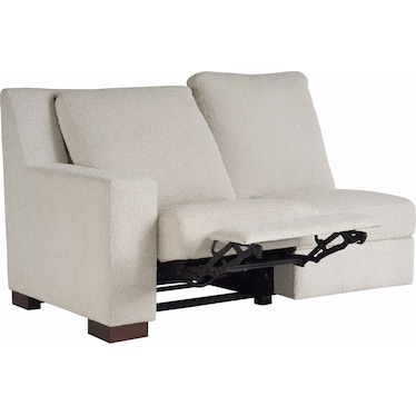 Oris Snow Fabric Motion Reclining Sofa