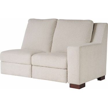 Oris Snow Fabric Motion Reclining Sofa