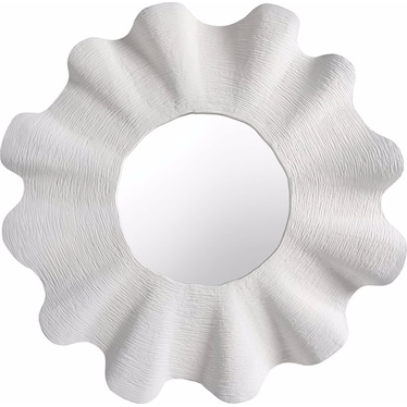Weekender Shell White Mirror