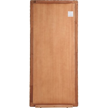 Weekender Water Hyacinth Floor Mirror