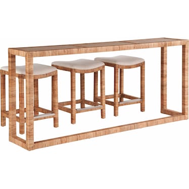 Weekender Console Table Rattan