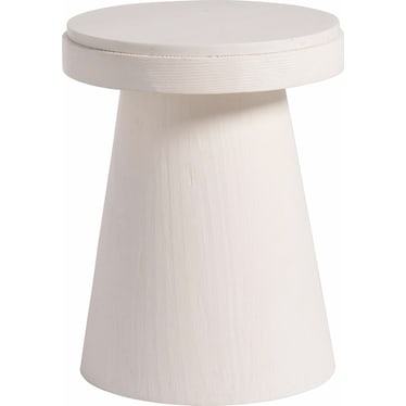 Weekender White Sand Accent Table