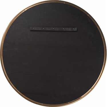 Modern Mirror White Satin Bronze