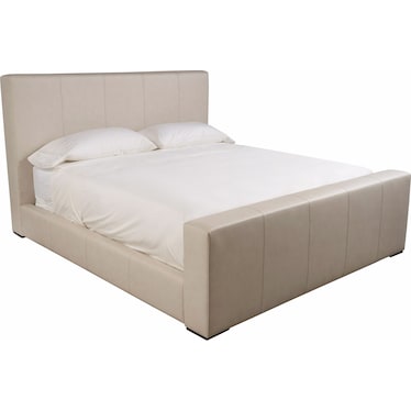 Modern Bed Markham Frost Leather