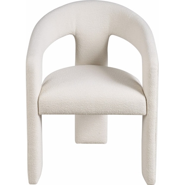 Modern Angular Upholstered Accent Chair