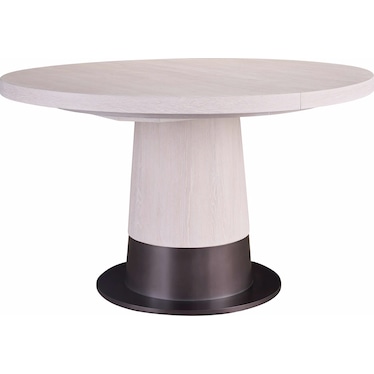 Modern White Oak Dining Table
