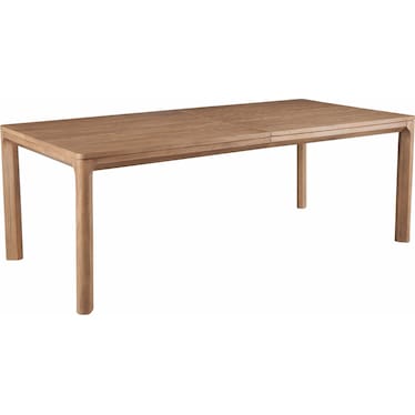 Modern Natural Oak Dining Table