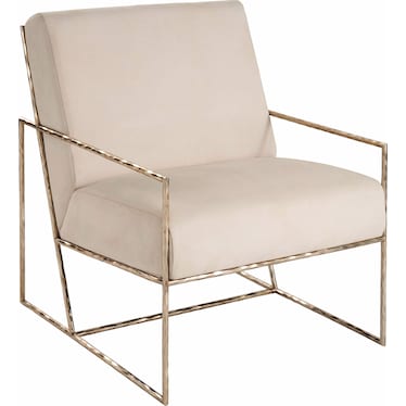 Modern Berber Snow Fabric Chair