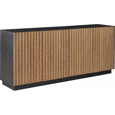 Modern Credenza with Wood and Metal
