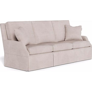 Jacqueline Transitional Skirted Sofa
