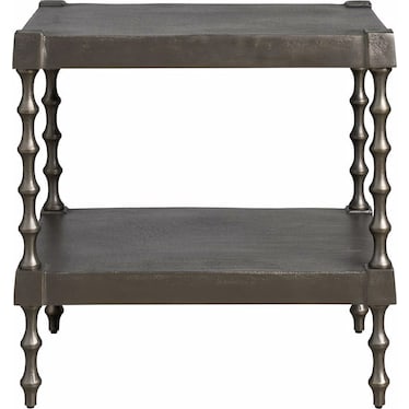 Griffith Park Graphite Side Table