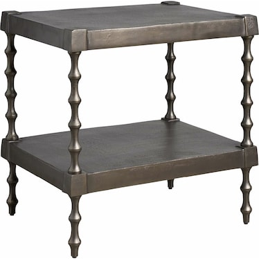 Griffith Park Graphite Side Table