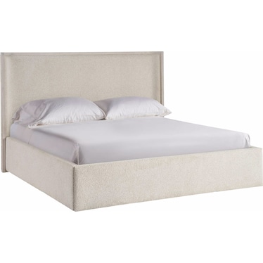 Avaline Storage Bed White Oak
