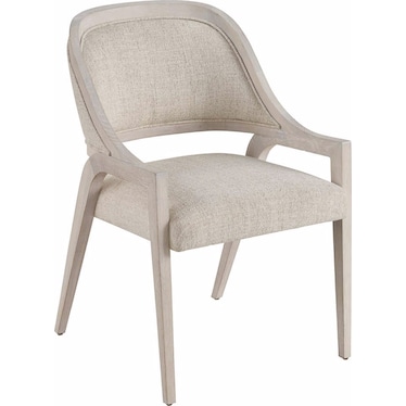 Avaline Arm Chair White Oak